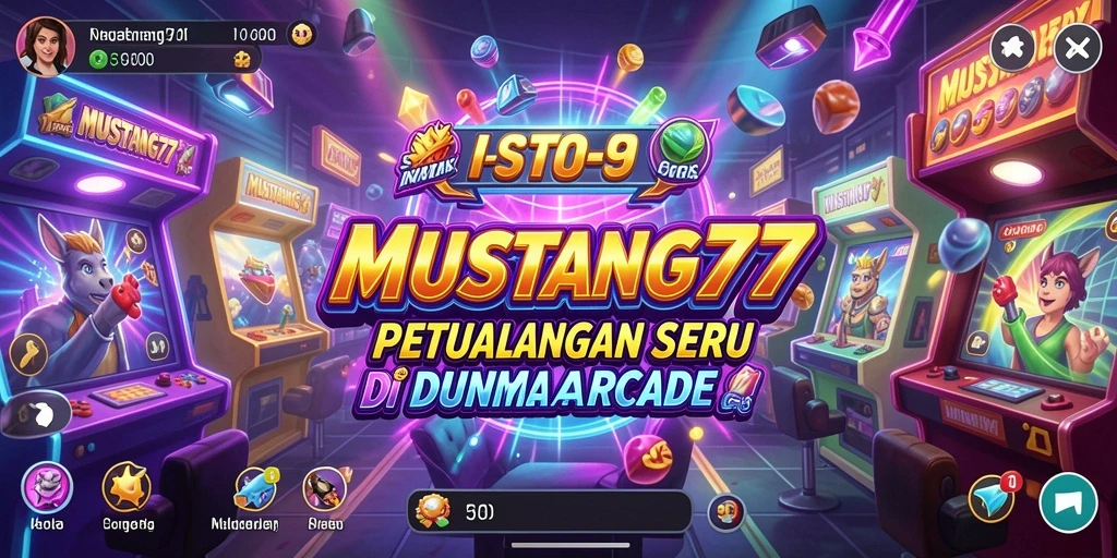 Tampilan gameplay seru dan mendebarkan dari MUSTANG77.
